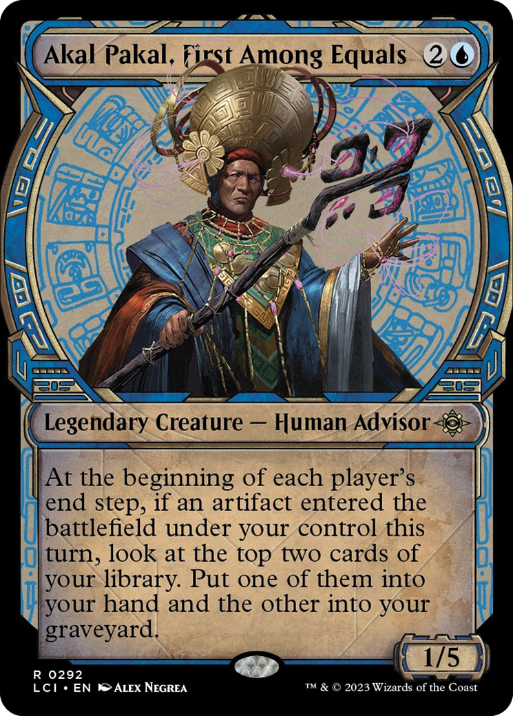 Akal Pakal, premier parmi ses pairs (vitrine) [Les Cavernes Oubliées d'Ixalan]