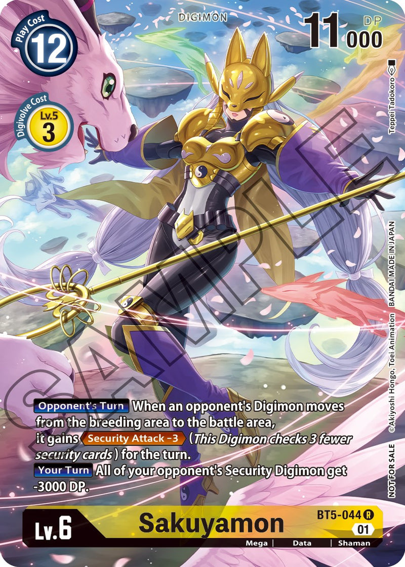 Sakuyamon [BT5-044] (Tamer's Card Set 1) [Promociones de Battle of Omni]