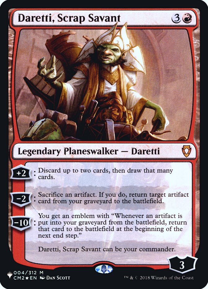 Daretti, génie ferrailleur [Secret Lair: Pile, je gagne ; face, tu perds]