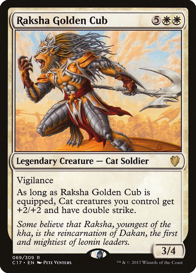 Raksha, ourson doré [Commander 2017]