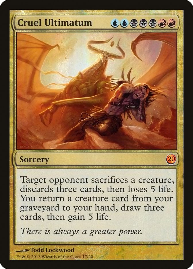 Cruel Ultimatum [From the Vault: Vingt]