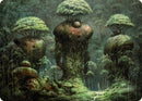 Carte d'art Forêt [Série artistique Dominaria Uni]