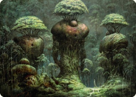 Carte d'art Forêt [Série artistique Dominaria Uni]