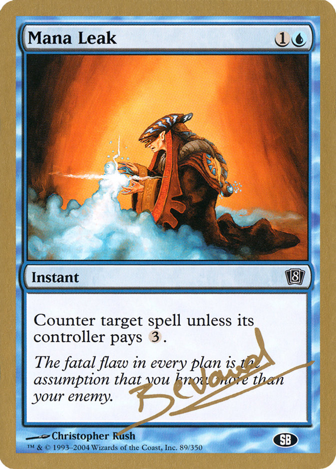 Contresort (Manuel Bevand) (SB) [Decks des Championnats du Monde 2004]