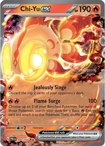 Chi-Yu ex (040/193) [Escarlata y Púrpura: Evolución en Paldea]