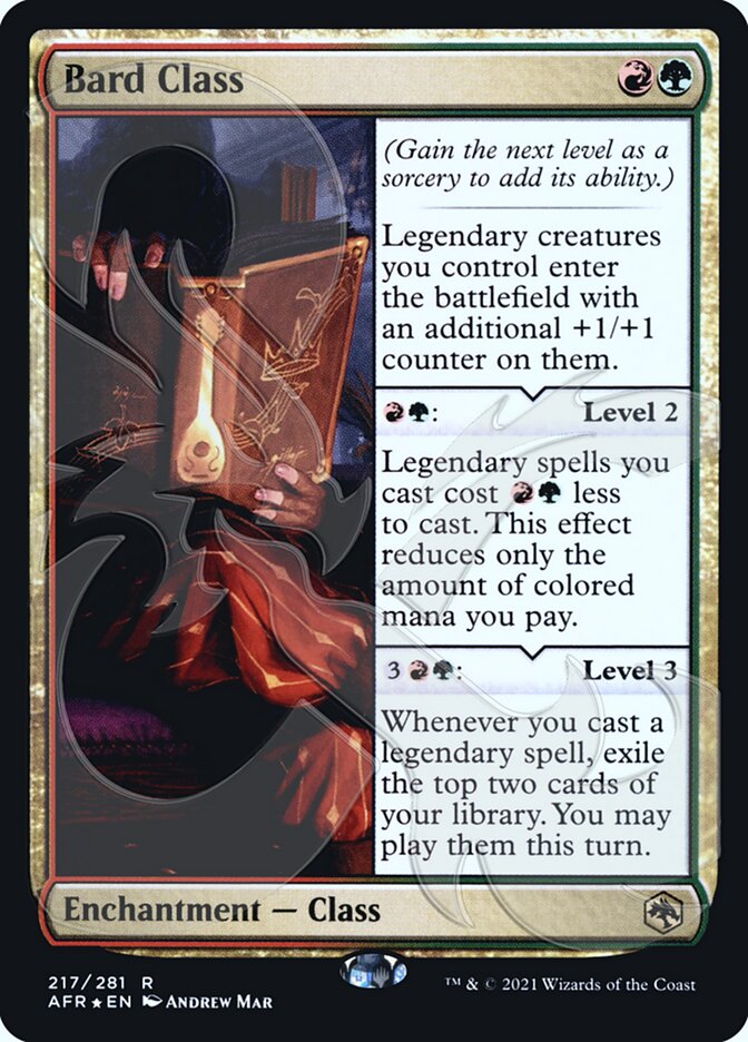 Classe Barde (Promo Esperluette) [Dungeons & Dragons: Adventures in the Forgotten Realms Promos]