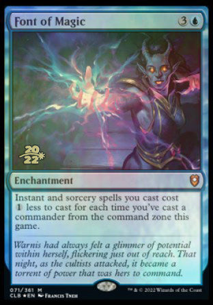 Source de magie [Commander Legends : La Bataille de la Porte de Baldur Avant-première Promos]