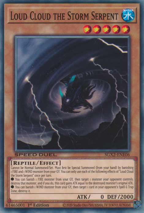 Nuage Tonitruant le Serpent de la Tempête [SGX2-FRE06] Commune