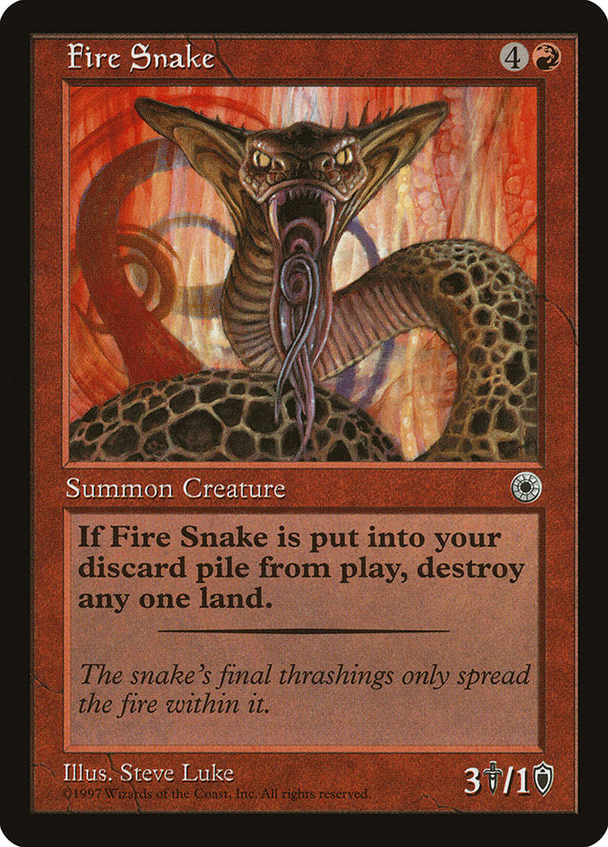 Serpent de feu [Portail]