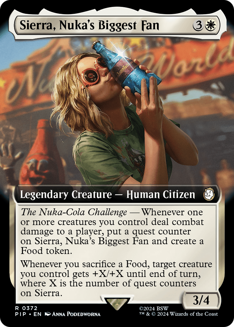 Sierra, la plus grande fan de Nuka (Illustration étendue) [Fallout]