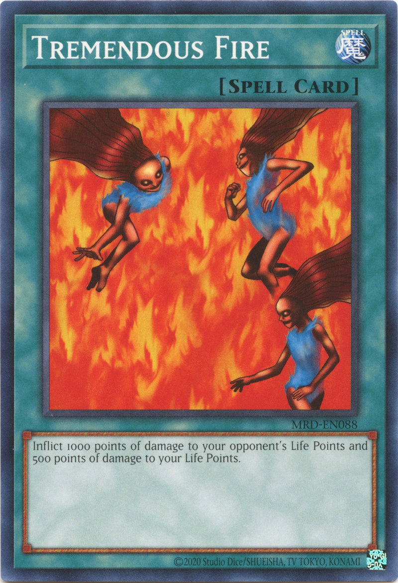 Tremendous Fire (25th Anniversary) [MRD-SP088] Común