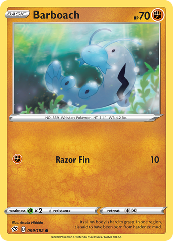 Barboach (099/192) [Espada y Escudo: Choque Rebelde]