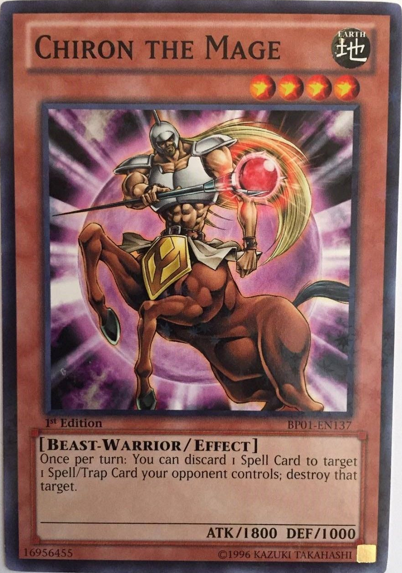Chiron le Mage [BP01-FR137] Starfoil Rare