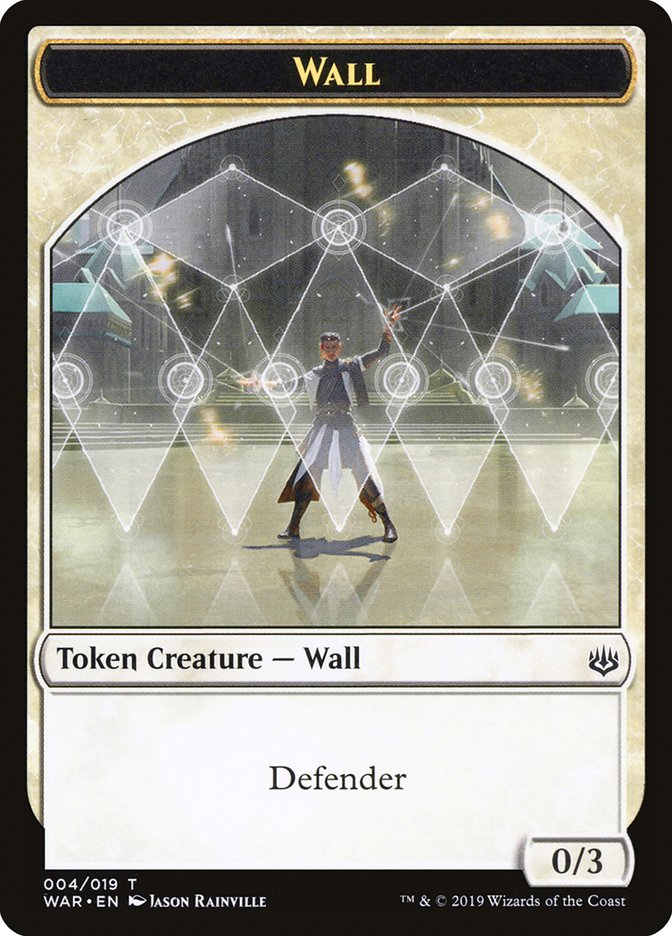 Jeton Mur [Jetons La Guerre des Planeswalkers]