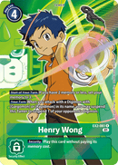 Henry Wong [EX2-061] (Arte Alternativo) [Digital Hazard]