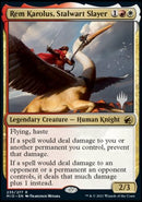 Rem Karolus, pourfendeur indéfectible (Pack promo) [Innistrad : Chasse de minuit promos]
