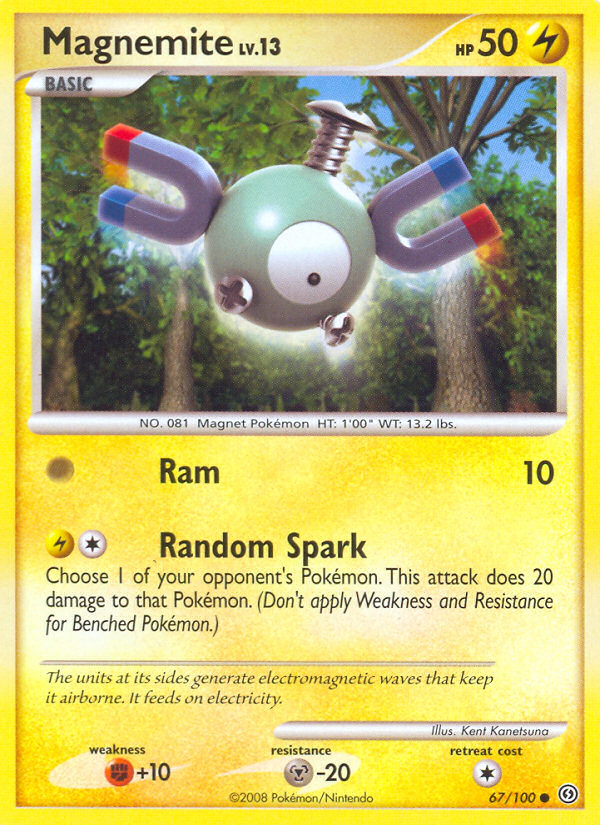 Magnemite (67/100) [Diamante & Perla: Frente Tormenta]