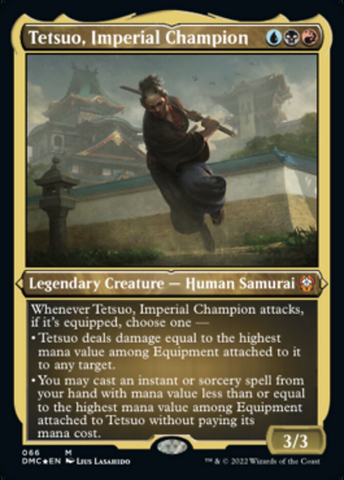 Tetsuo, champion impérial (gravure à l'acide) [Commander Dominaria uni]