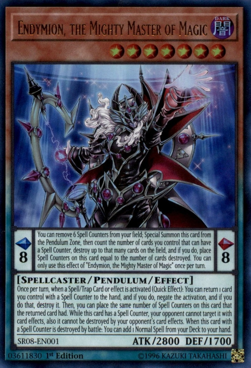 Endymion, el Gran Maestro Mago [SR08-ES001] Ultra Rara