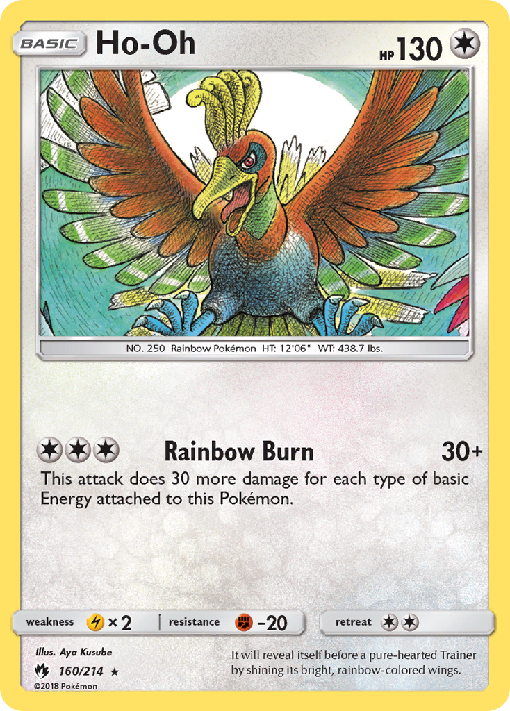Ho-Oh (160/214) [Sol y Luna-Truenos Perdidos]