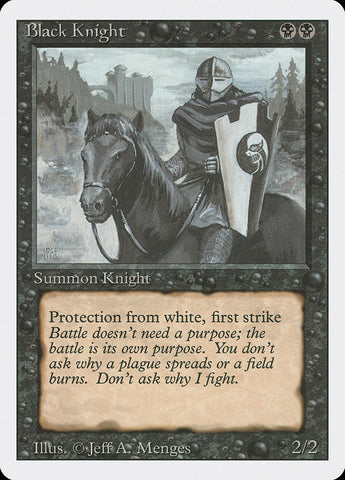 Caballero Negro [Edición Revisada]