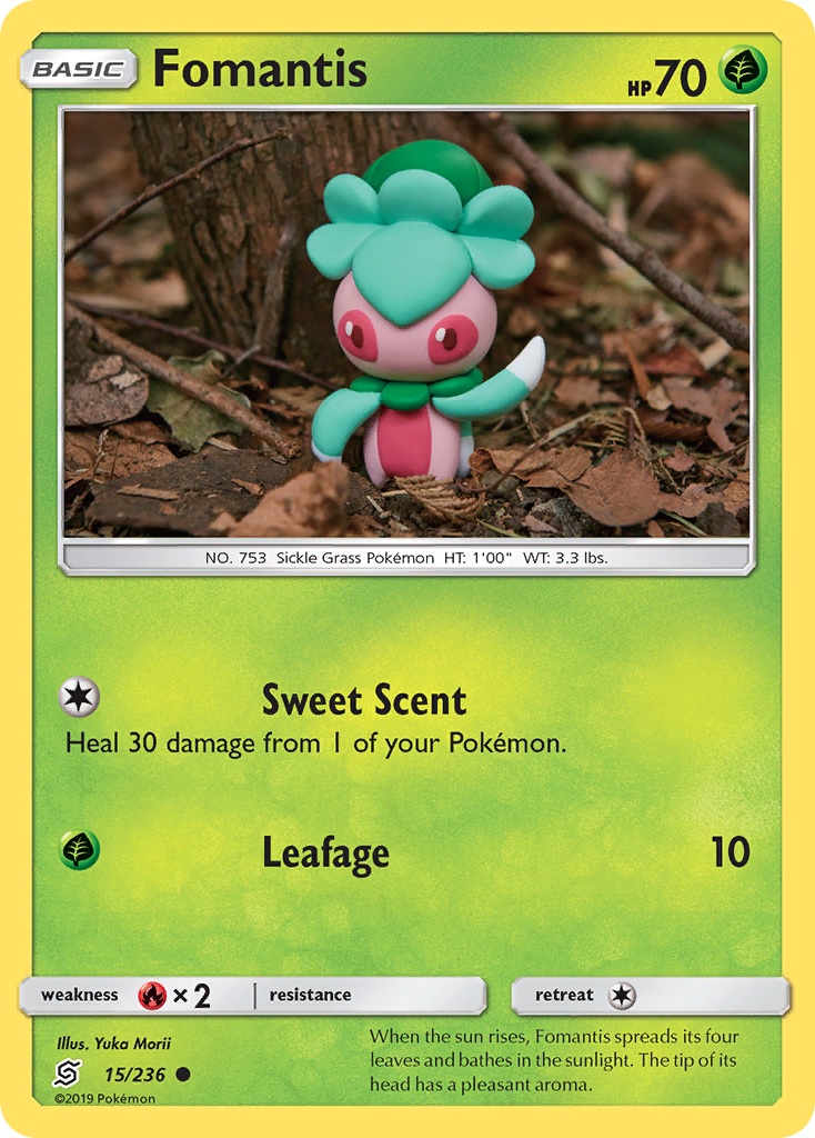 Fomantis (15/236) [Soleil et Lune : Destinées Occultes]
