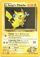 Pikachu du Lt. Surge (81/132) [Gym Heroes Unlimited]