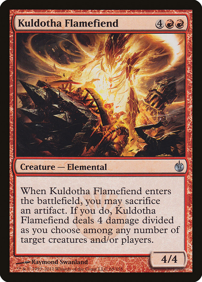 Crache-flammes de Kuldotha [Mirrodin assiégée]