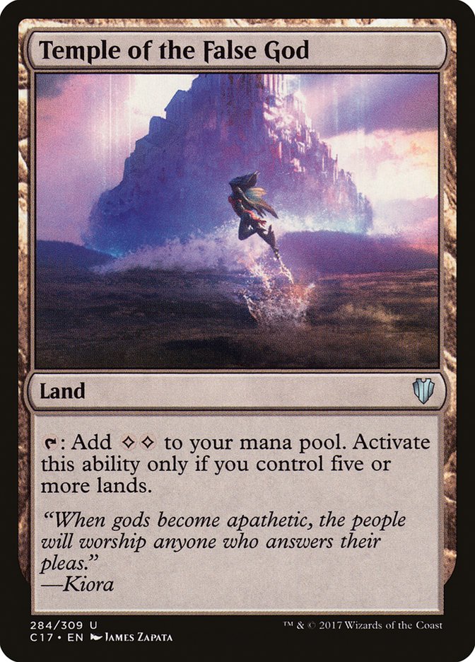 Temple du faux dieu [Commander 2017]