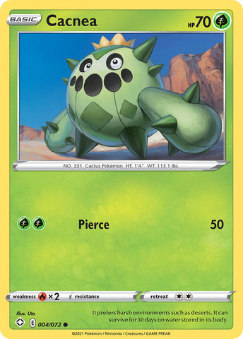 Cacnea (004/072) [Épée et Bouclier : Destinées Radieuses]