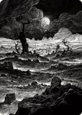 Plaine 1 carte d'art [Innistrad : Vœu écarlate – Série d'illustrations]