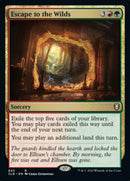Escape a las tierras salvajes [Commander Legends: Battle for Baldur's Gate]