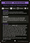 Totalement perdu dans la traduction (Mini-jeu Magic) [Mini-jeu Horizons du Modern 2]