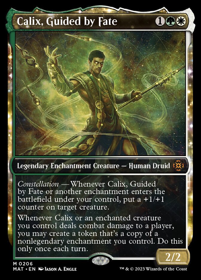 Calix, Guiado por el Destino (Showcase Halo Foil) [Marcha de las Máquinas: El Epílogo]