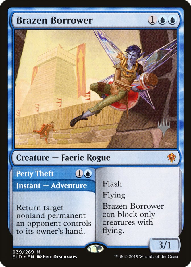 Chapardeur effronté // Menus larcins (Promo Pack) [Édition collector Le trône d'Eldraine]