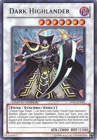 Highlander Ténébreux [YF01-FR001] Ultra Rare