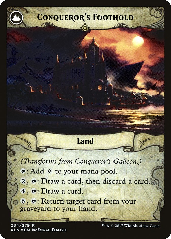 Galeón del conquistador // Baluarte del conquistador [Promos de presentación de Ixalan]