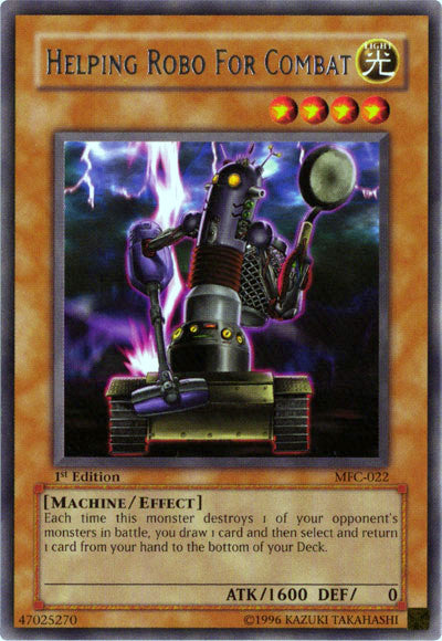 Aide Robo pour le combat [MFC-022] Rare