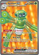 Spidops ex (223/198) [Escarlata y Púrpura: Set Base]
