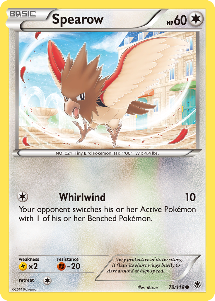 Piafabec (78/119) [XY : Origines Antiques]
