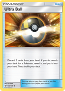Hyper Ball (135/149) [Soleil et Lune : Set de Base]