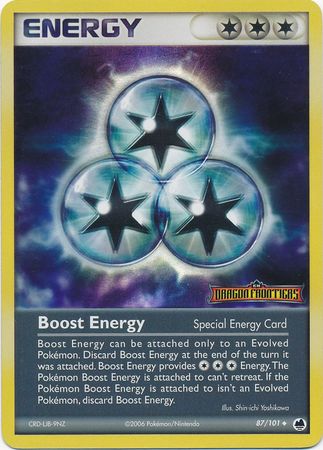 Aumentar Energía (87/101) (Sellada) [EX: Frente de Dragón]