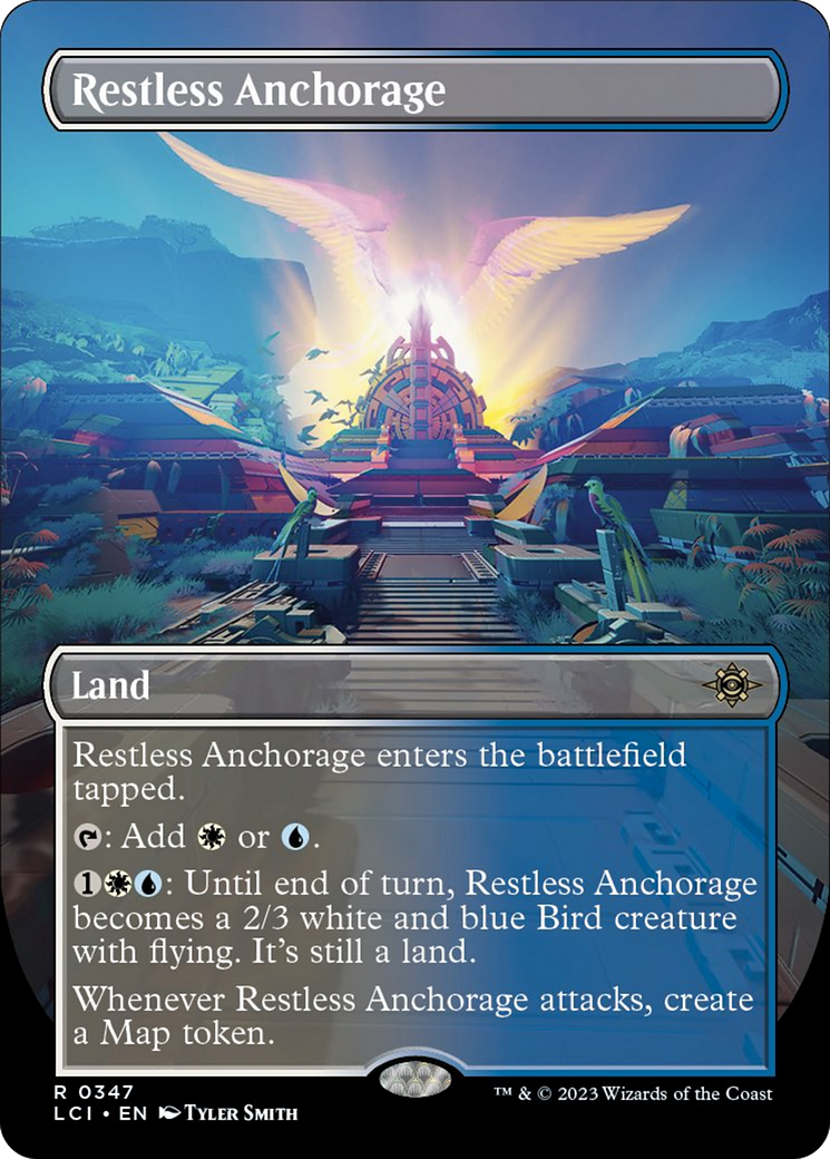 Ancrage agité (Sans bordure) [Les Cavernes perdues d'Ixalan]