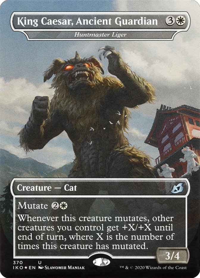 Chasseur Liger - King Caesar, Gardien antique (Série Godzilla) [Ikoria : la terre des béhémoths]