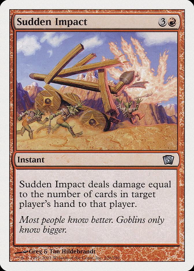 Impact soudain [Huitième édition]