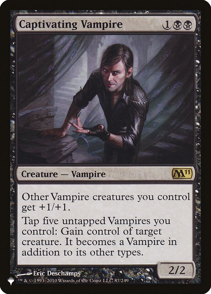 Vampire envoûtant [La Liste]