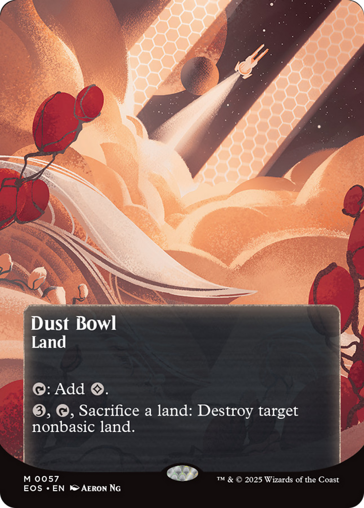 Dust Bowl (0057) (Sans bordure) [Bord de l'éternité : Vues stellaires]