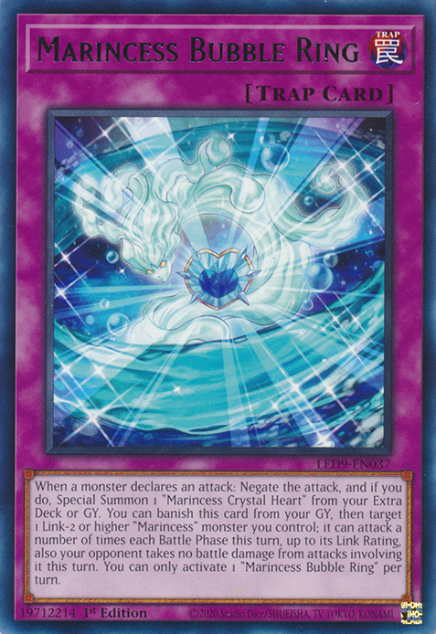 Anneau de Bulle Marincess [LED9-FR037] Rare
