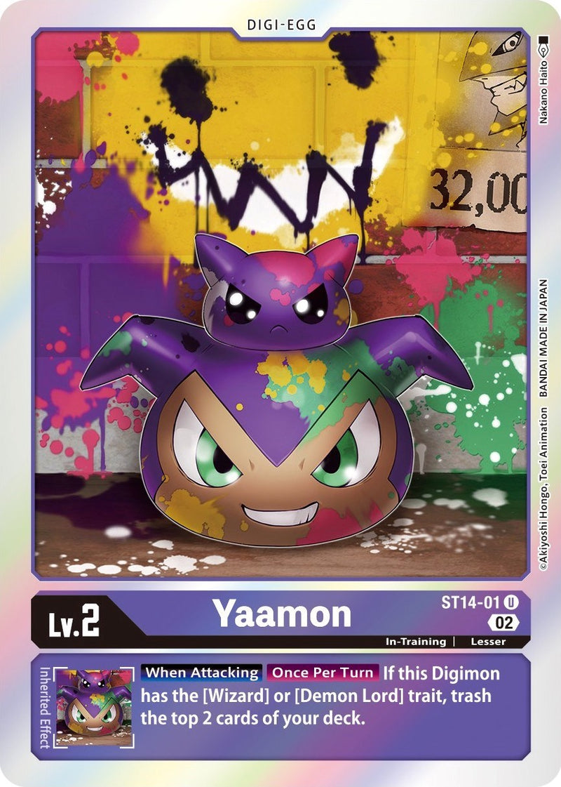 Yaamon [ST14-01] [Mazo de Inicio: Set de Mazo Avanzado Beelzemon]