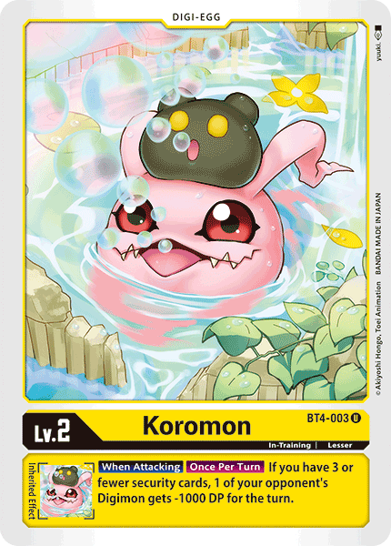 Koromon [BT4-003] [Gran Leyenda]